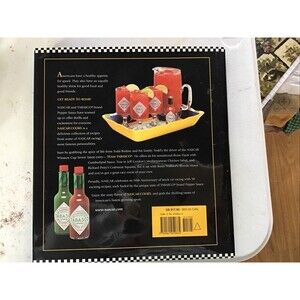 NASCAR Cooks by Nascar With Tabasco Hard Cover Cook Book Dust Jacket